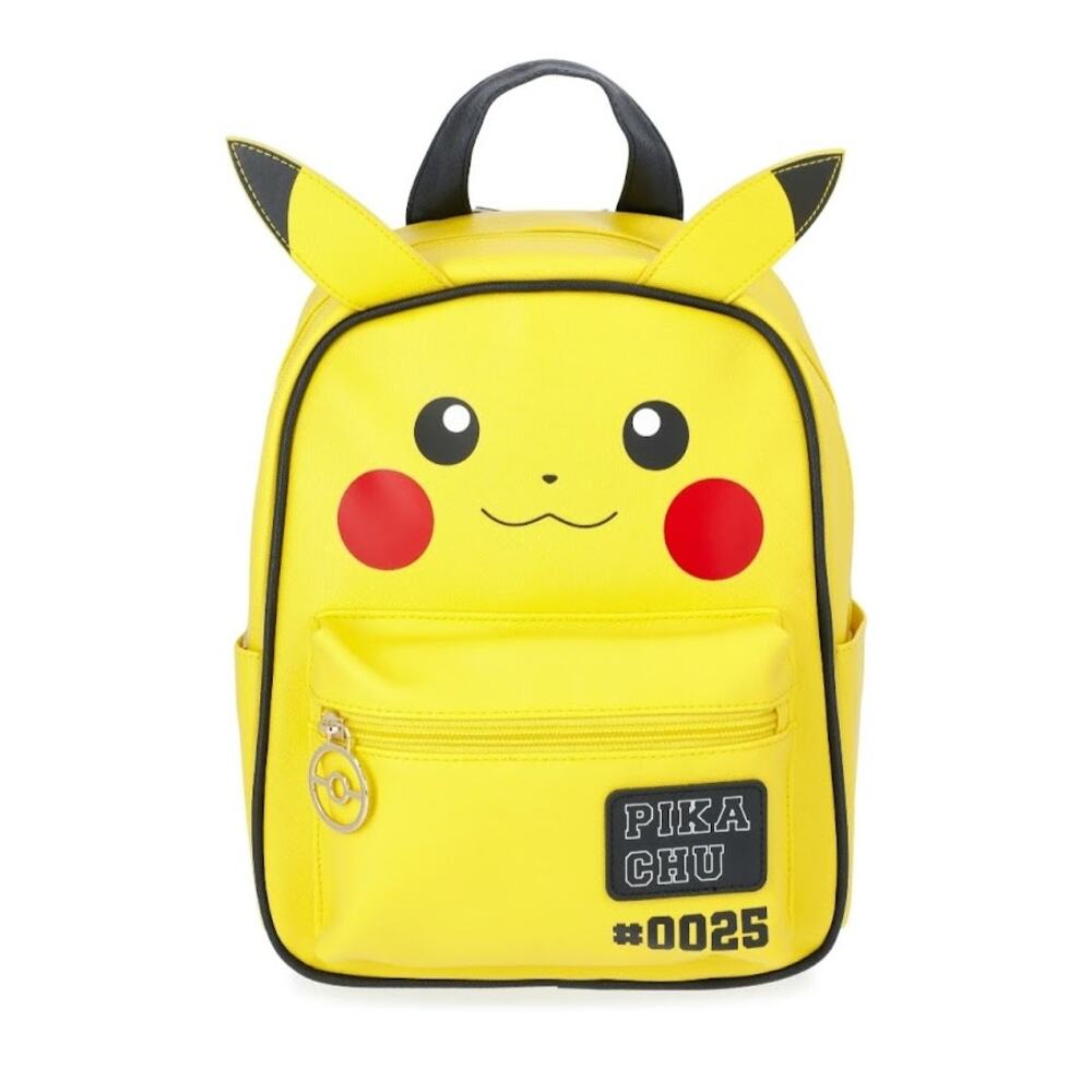Pikachu #0025 Womens Backpack Purse Pokemon Anime Mini Travel Bag Gift New